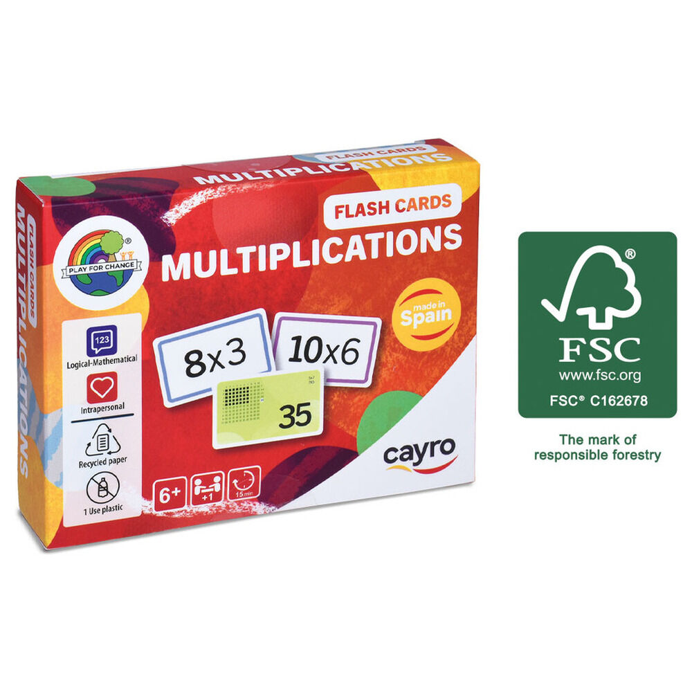 Flash Cards Multiplications