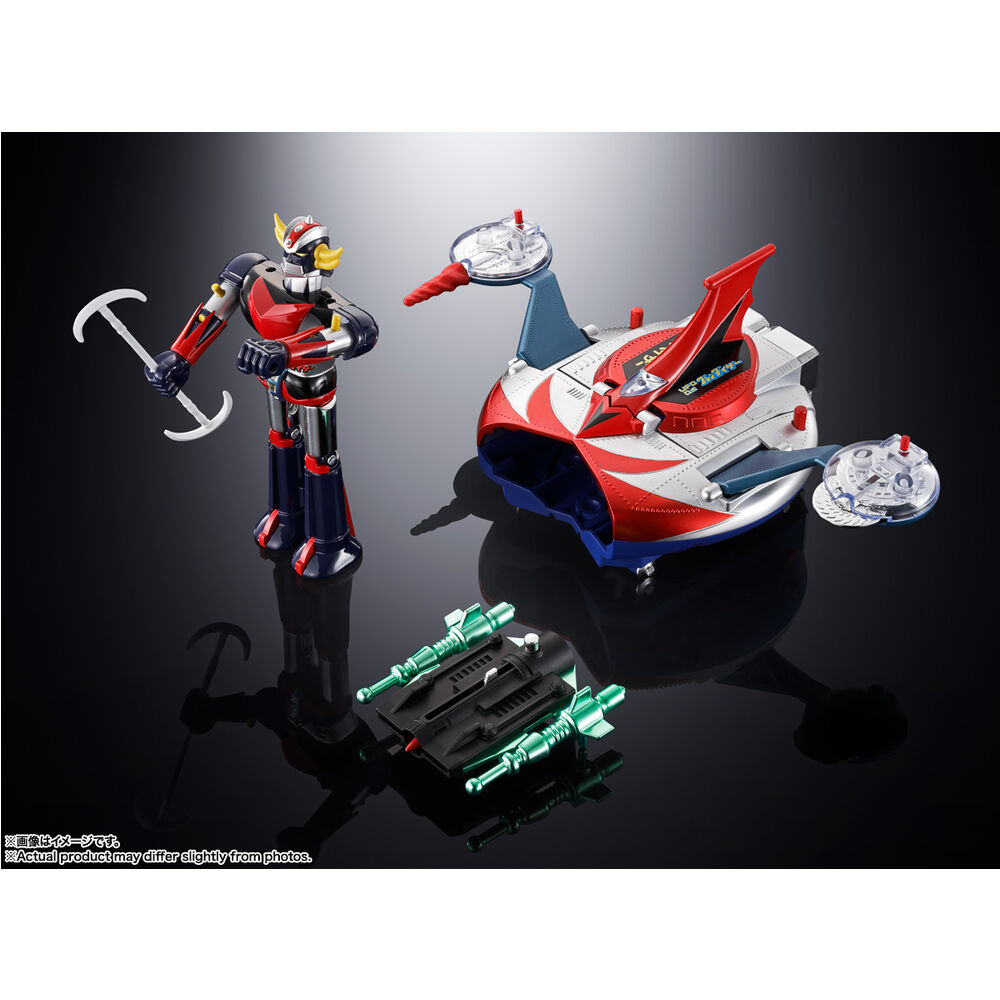 Grendizer Deluxe Grendizer & Ufo Spazer figure 13.5cm