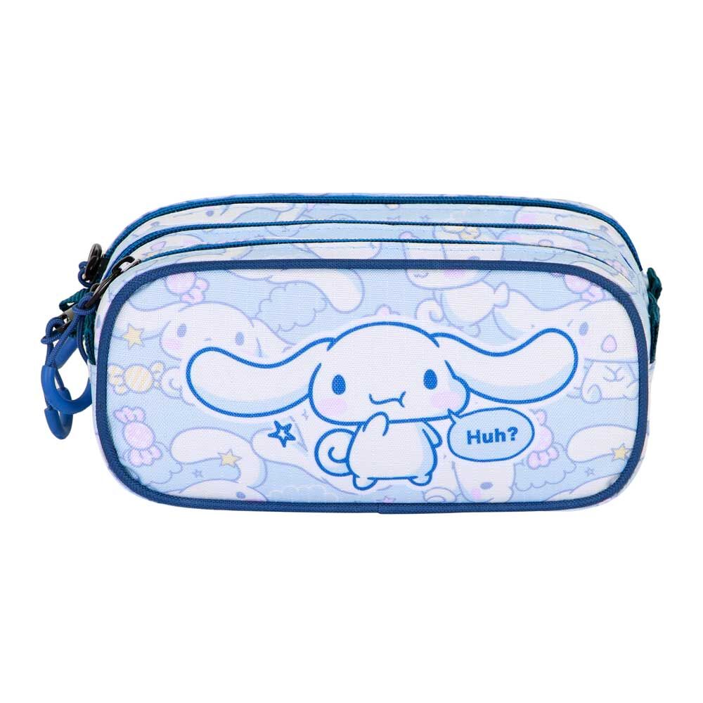 Hello Kitty Cinnamoroll triple pencil case