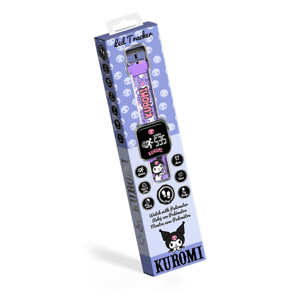 Hello Kitty Kuromi led tracker watch