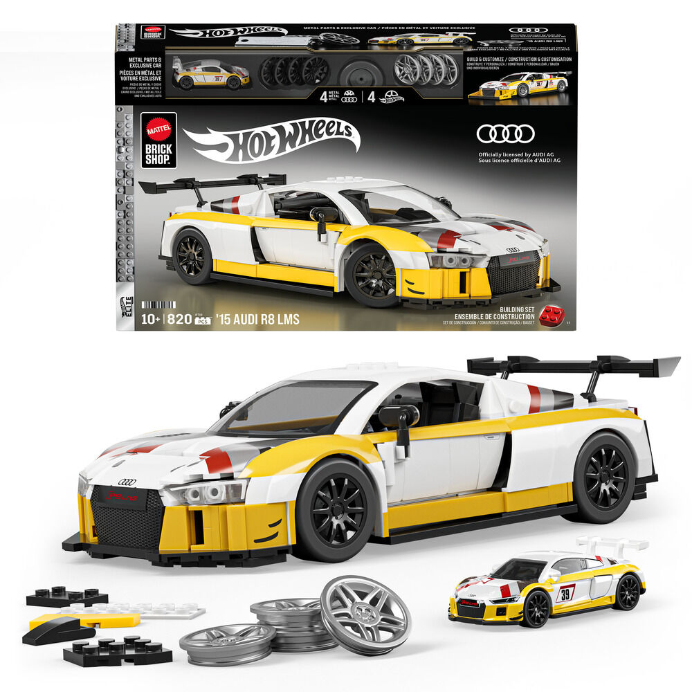 Hot Wheels Audi R8 LMS Elite construction set