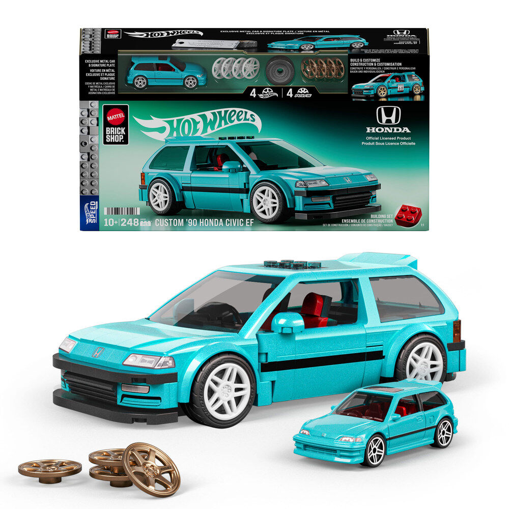 Hot Wheels HONDA Civic Speed construction set