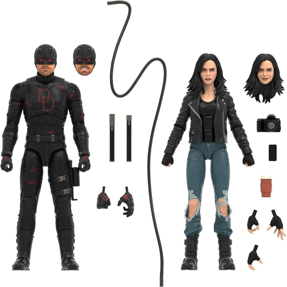 Marvel Legends Daredevil Born Again Daredevil & Jessica Jones figure 15cm