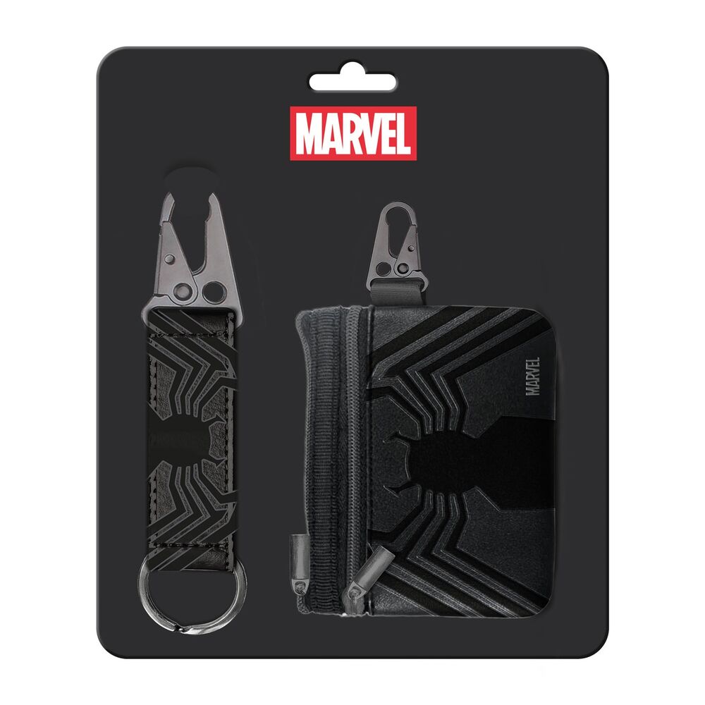Marvel Venom keyring + purse set