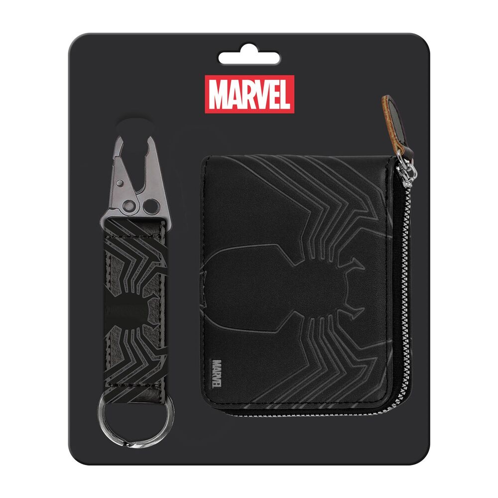 Marvel Venom keyring + wallet set