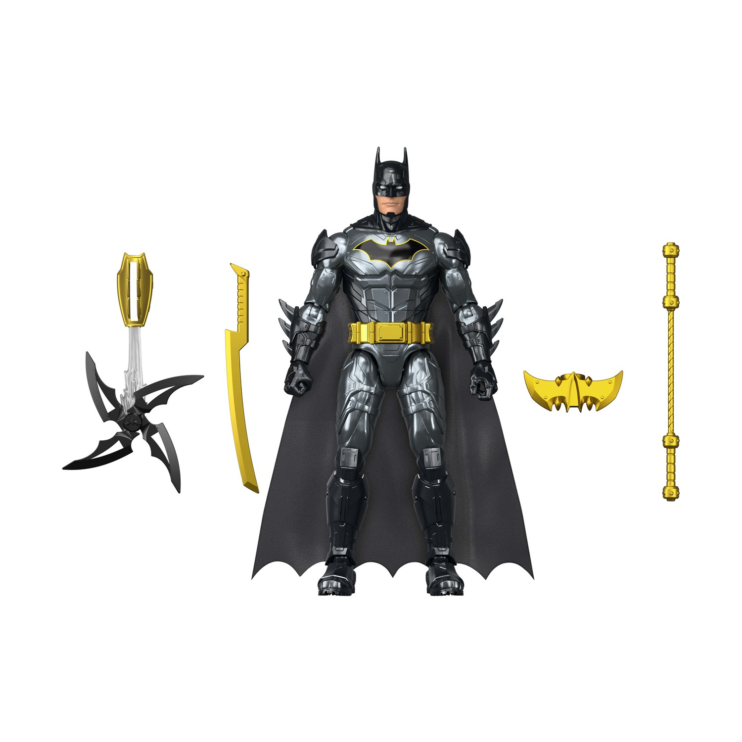 Mattel DC: Mech Suit - Batman Figure 30cm - With Sounds & Motion (JMD53)