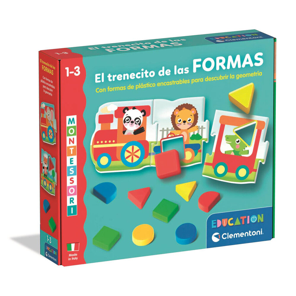 Montessori The train of forms game