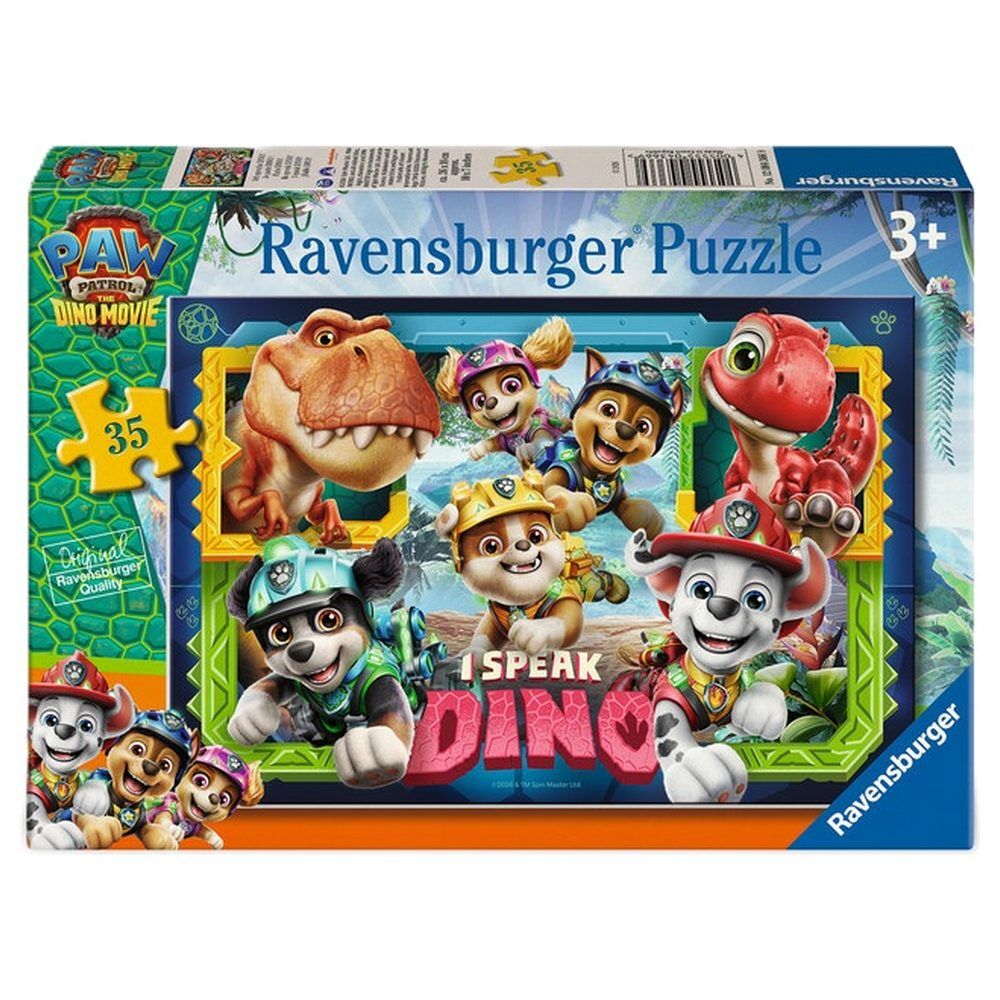 Paw Patrol Dino Movie puzzle 35pcs