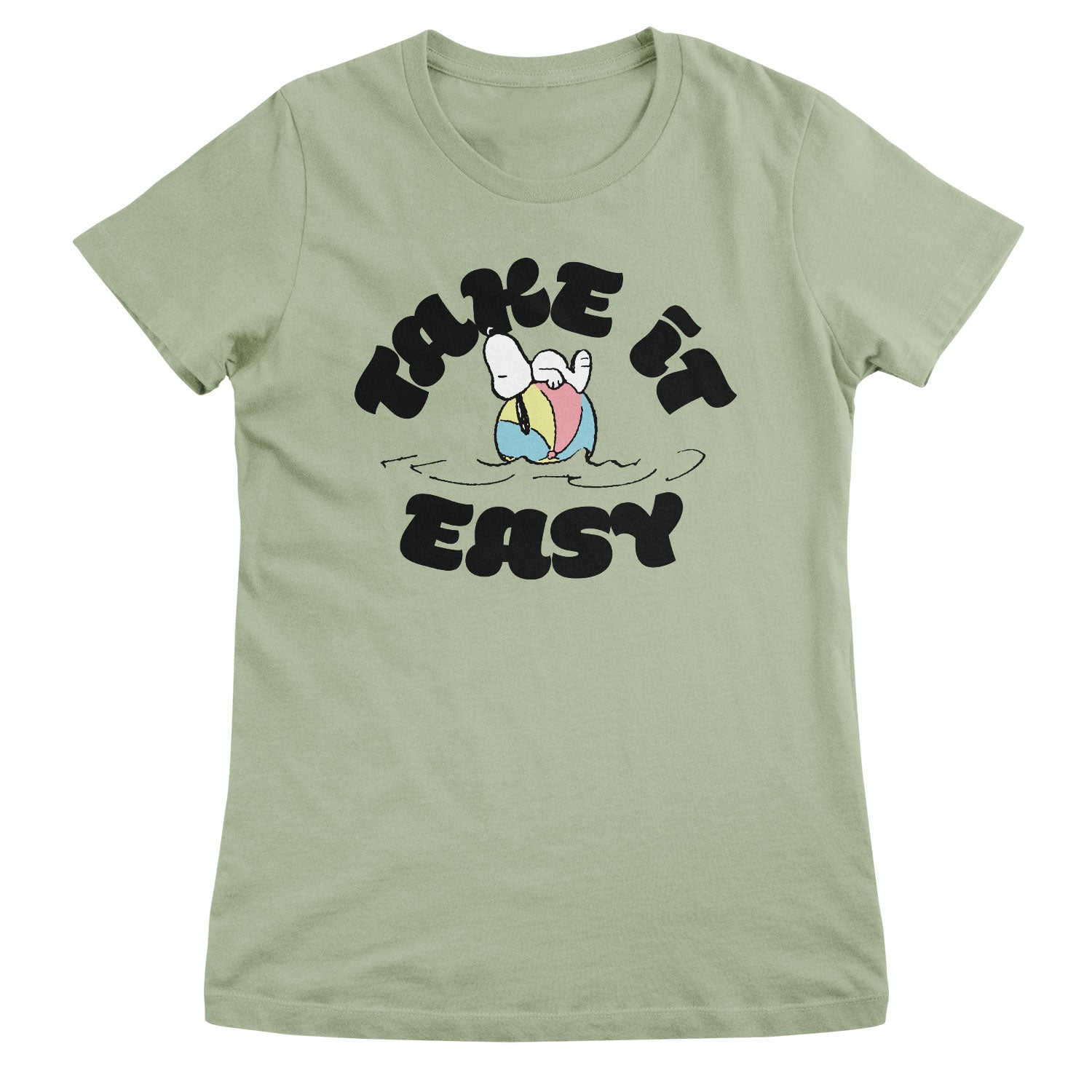 Peanuts - Take It Easy Girly Tee