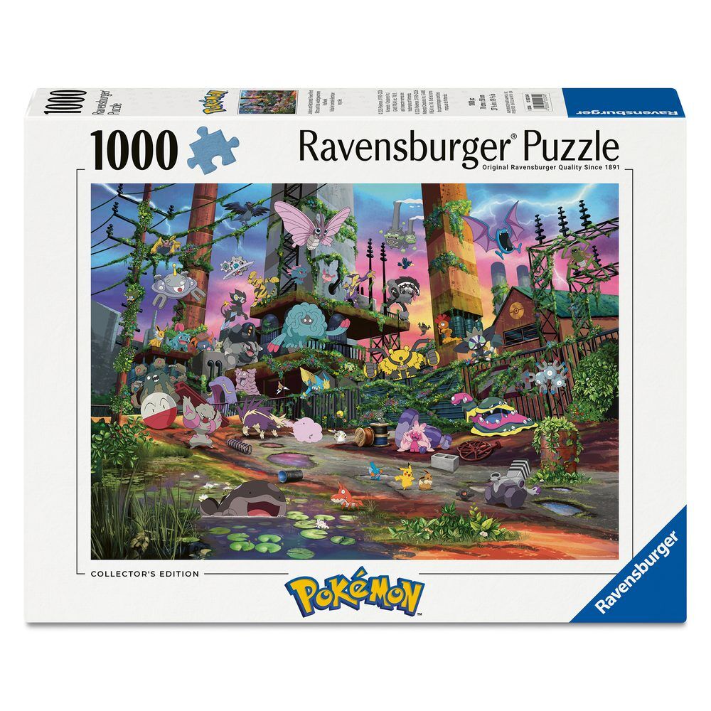 Pokemon Breakout 2 Jolteon and Reclaimed Power Plant puzzle 1000pcs