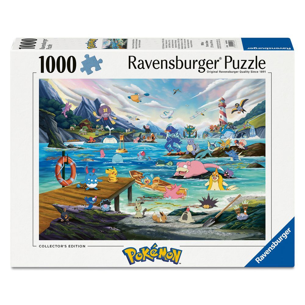 Pokemon Breakout 3 Vaporeon and the Warm Sea puzzle 1000pcs