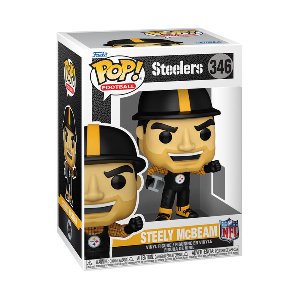 POP figure NFL Steelers Steely McBeam