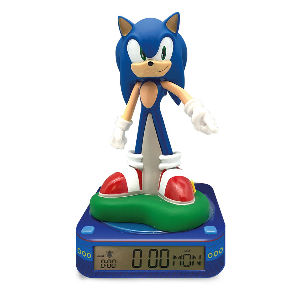 Sonic the Hedgehog 3D lamp with alarm