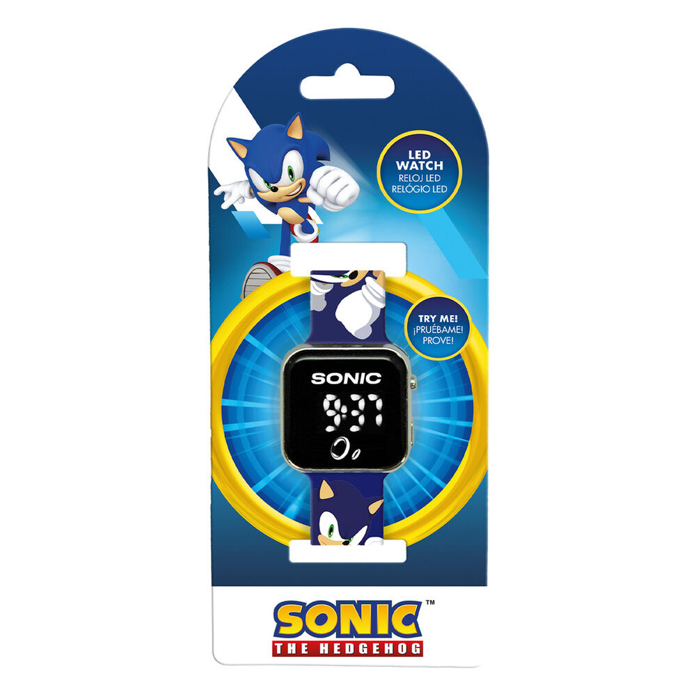 Sonic the Hedgehog led watch