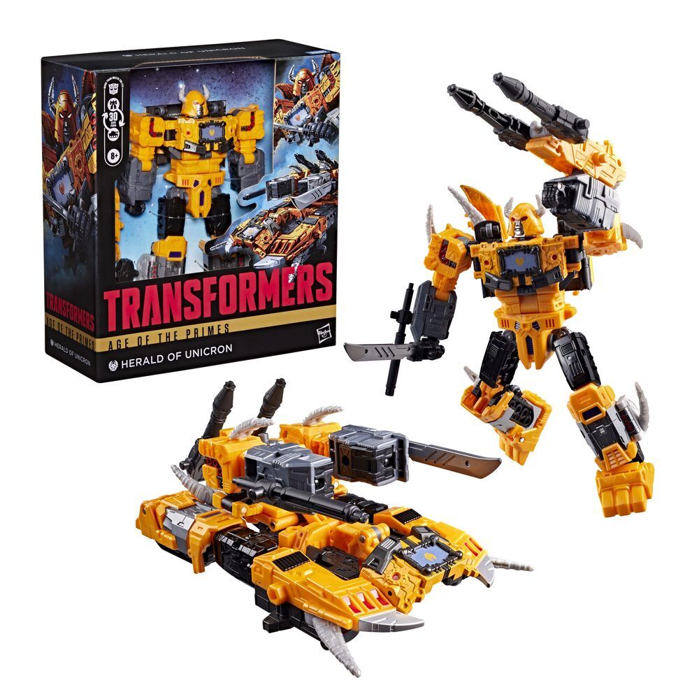 Transformers Age Of The Primes Herald Of Unicron figure 19cm