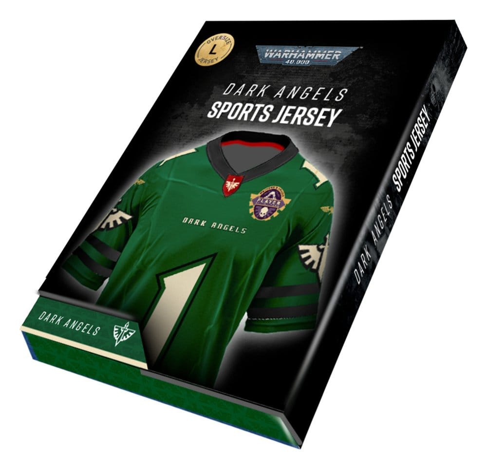 Warhammer 40,000 Sports Jersey Shirt Dark Angels - M
