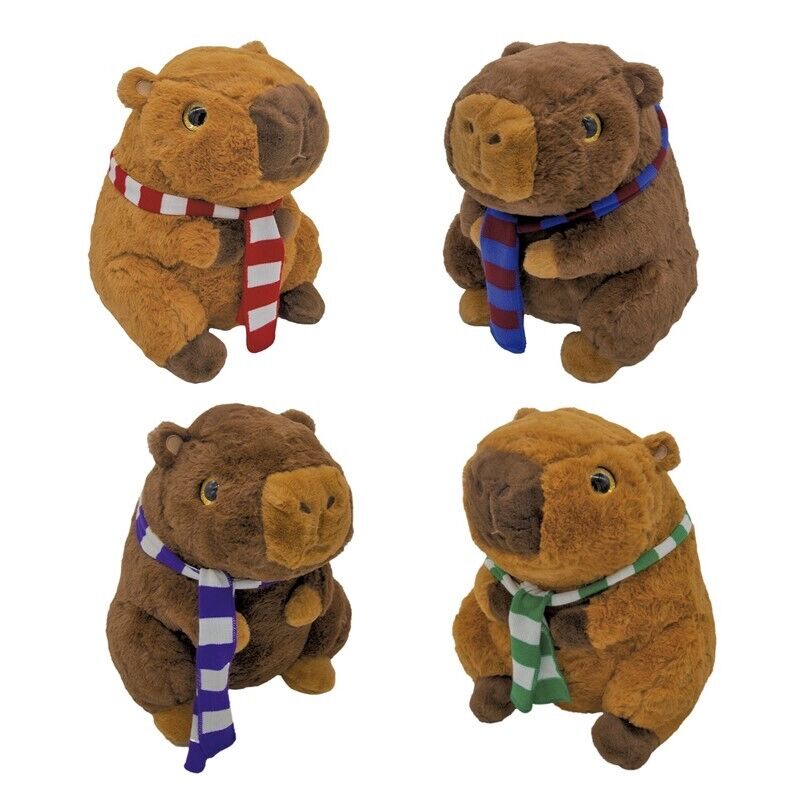 Capybara with scarf assorted plush toy 40cm