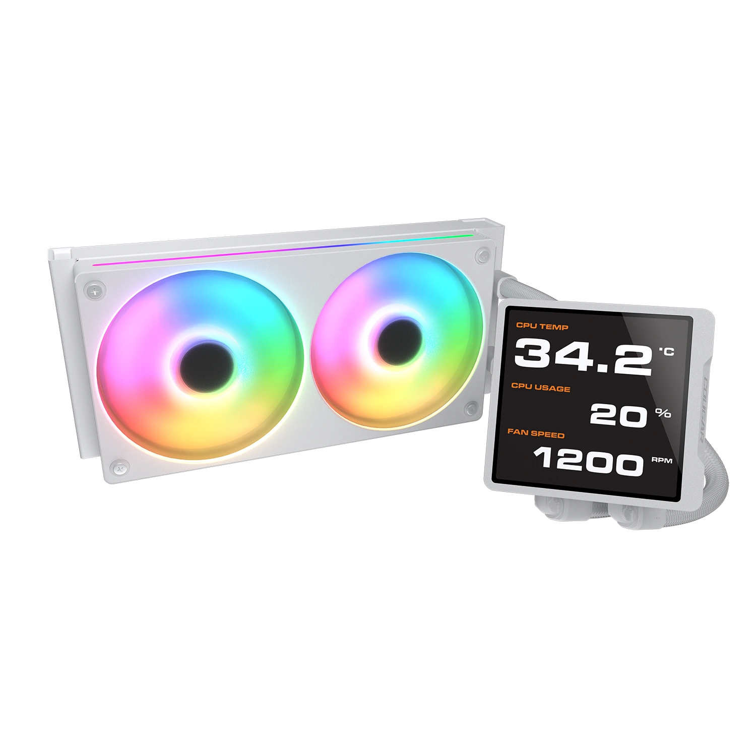 Cougar Poseidon Vistek Pro 240 ARGB White
