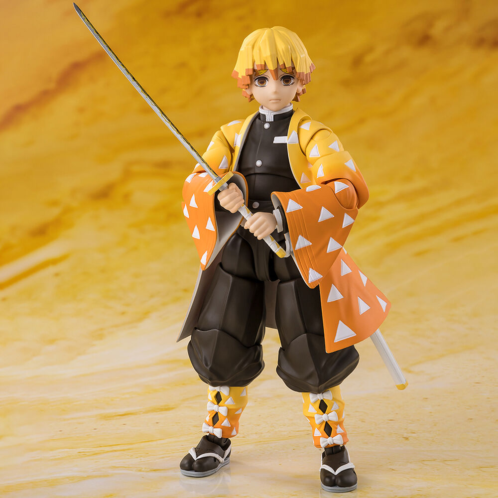 Demon Slayer Zenitsu Agatsuma figure 14cm