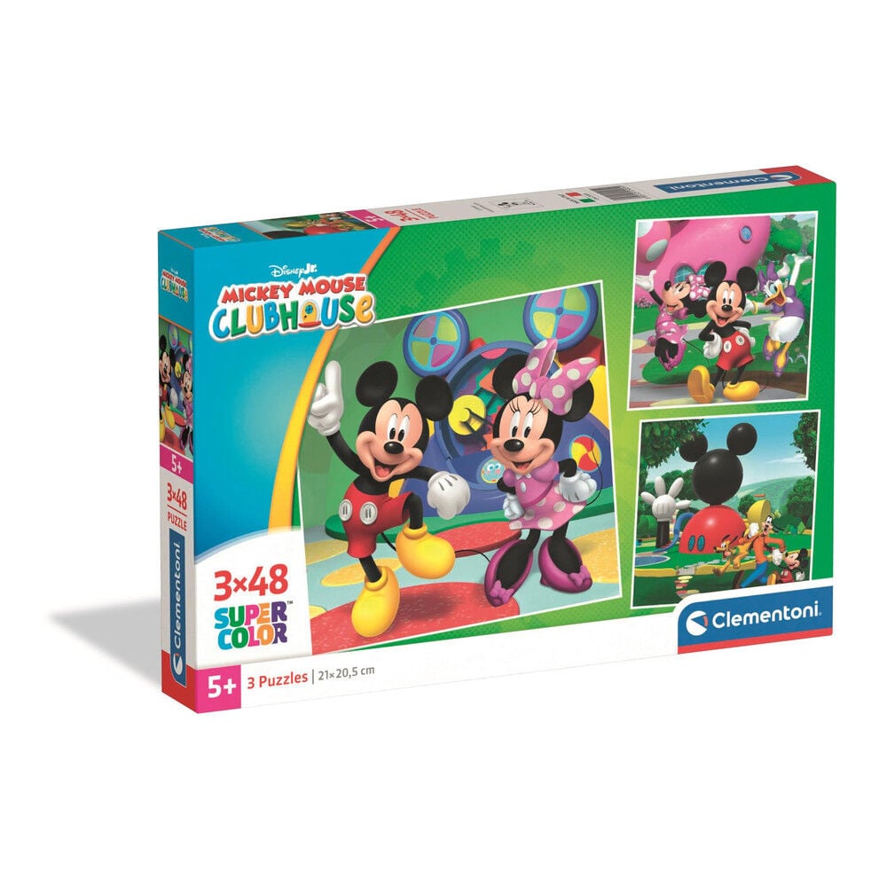 Disney Mickey Mouse Club House puzzle 3x48pcs