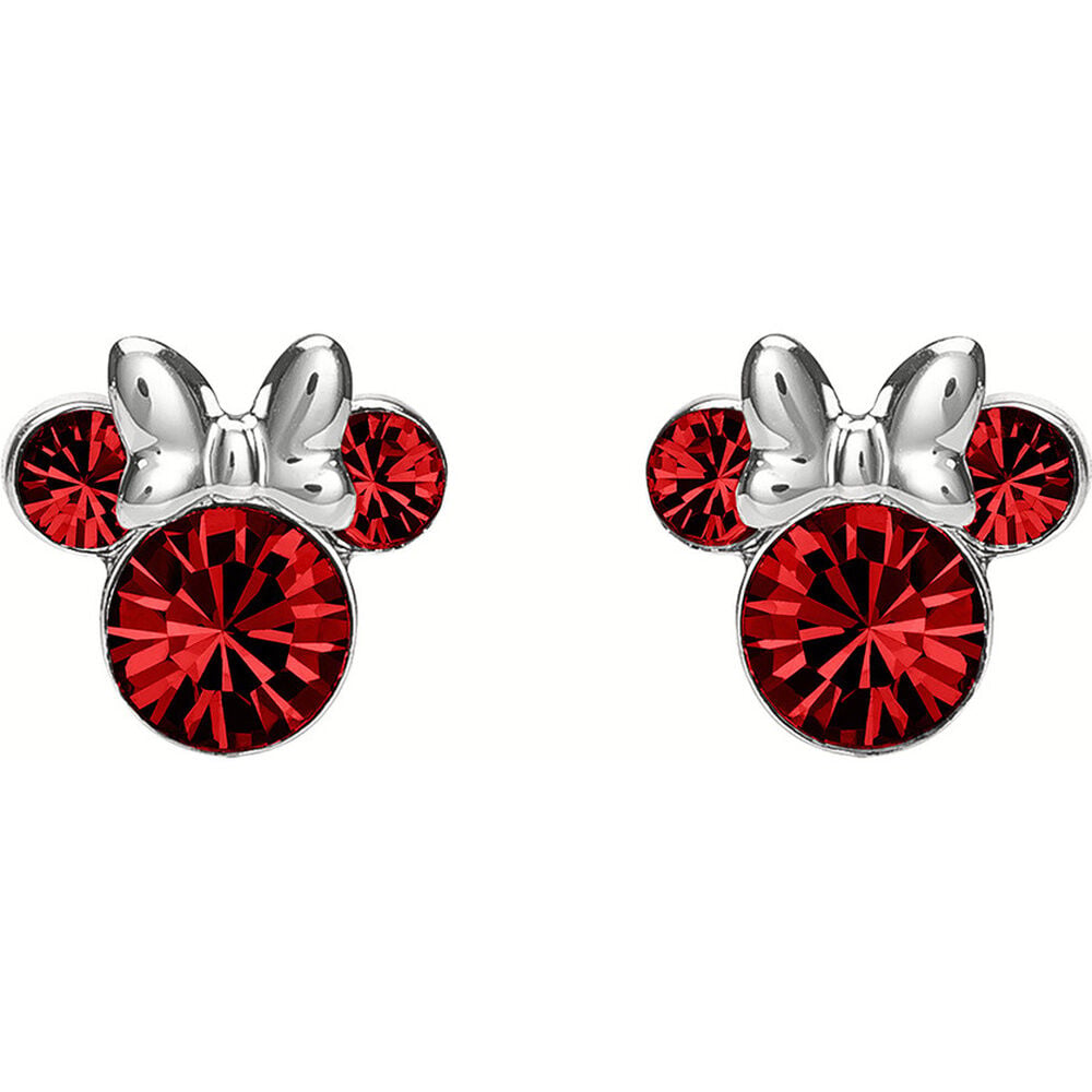 Disney Minnie July sterling silver earrings