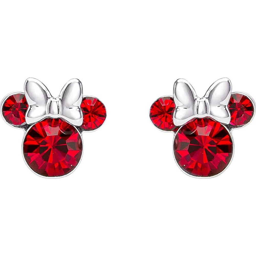 Disney Minnie July sterling silver earrings