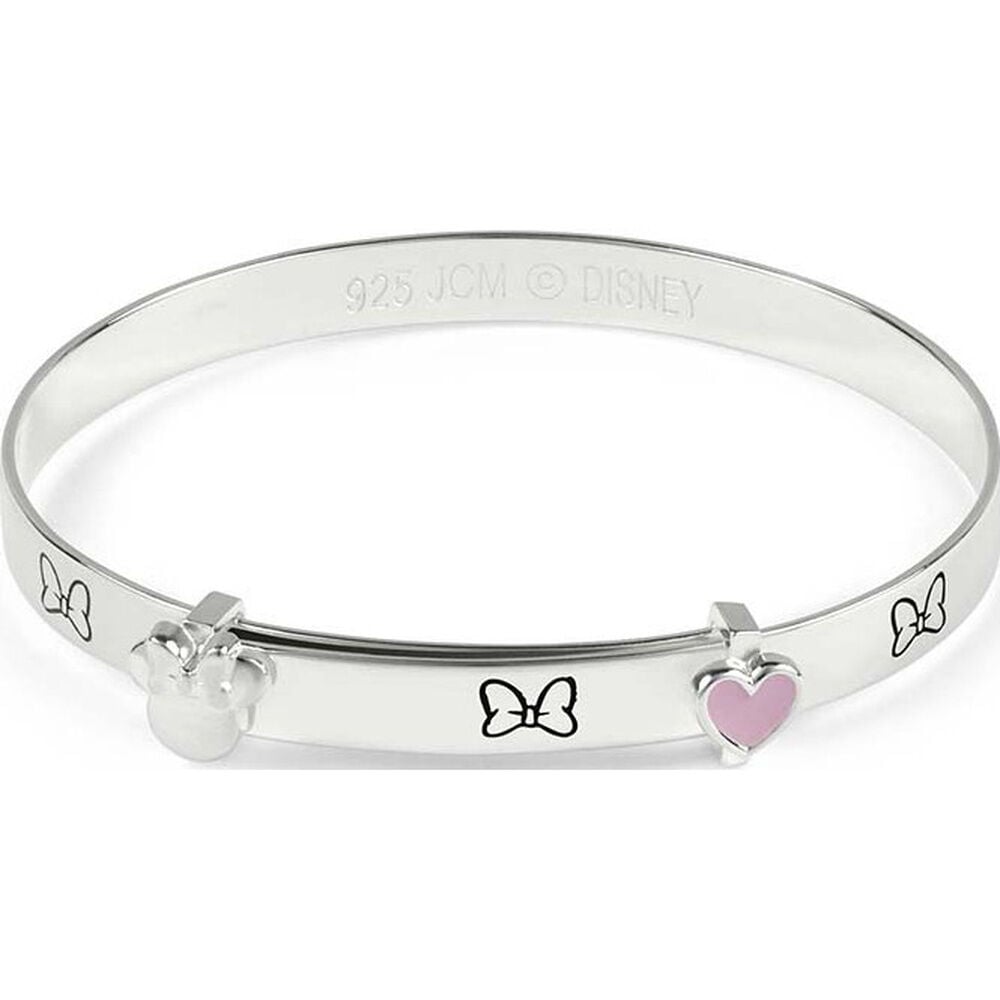 Disney Minnie sterling silver bangle