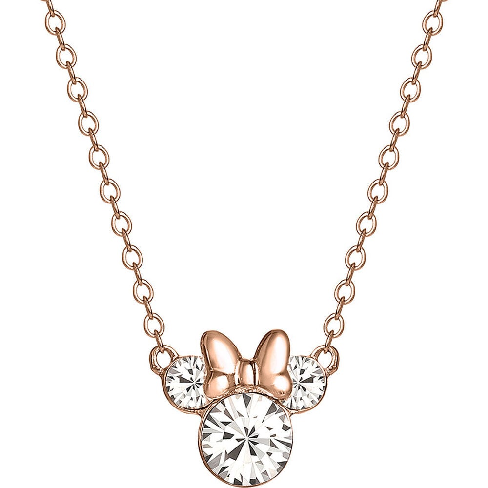 Disney Minnie sterling silver necklace