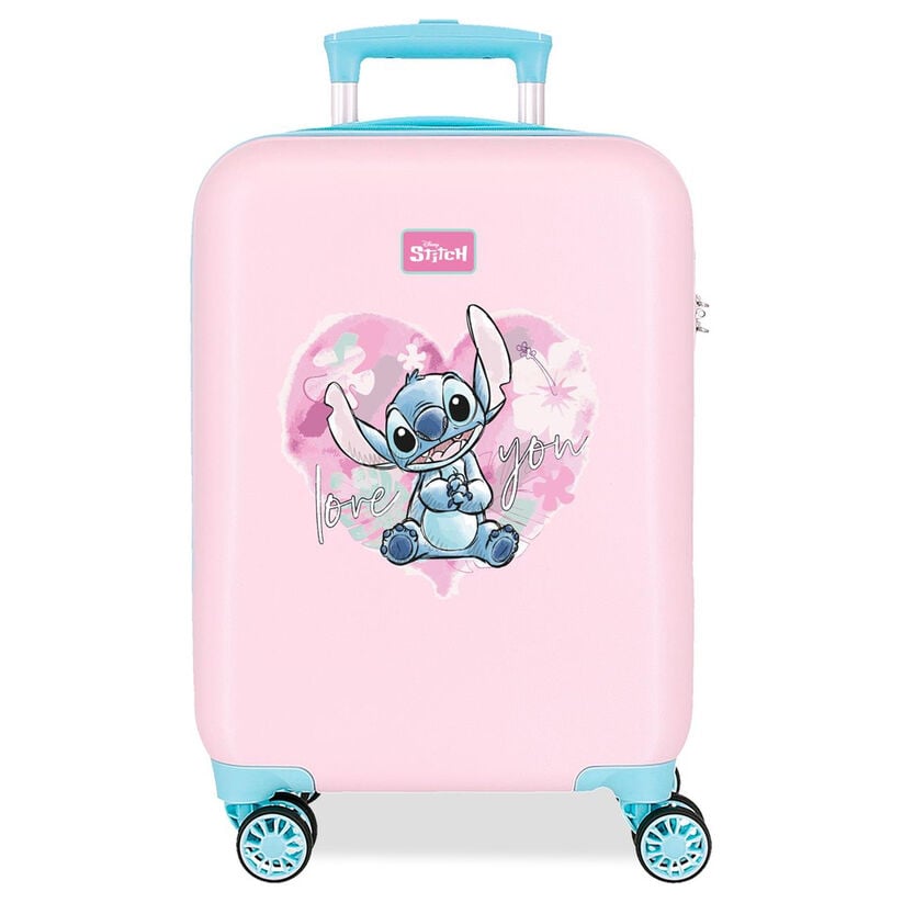 Disney Stitch Heart ABS trolley suitcase 50cm