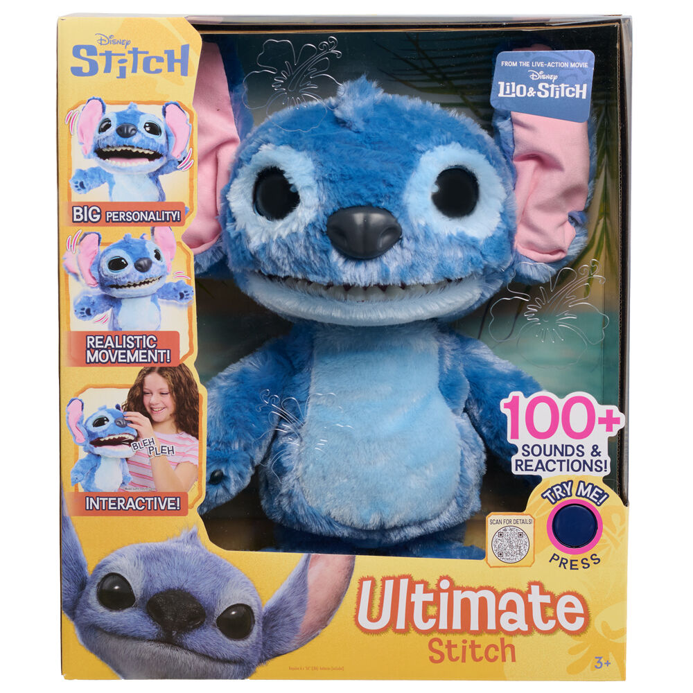 Disney Stitch Ultimate Interactive plush toy
