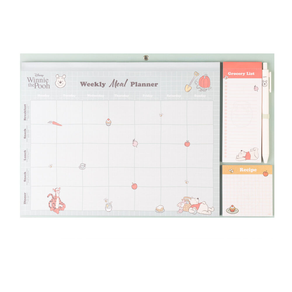 Disney Winnie the Pooh magnetic meal planner