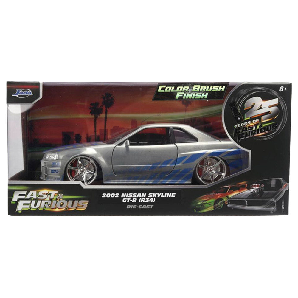 Fast and Furious Nissan Skyline GT-R 2002 car