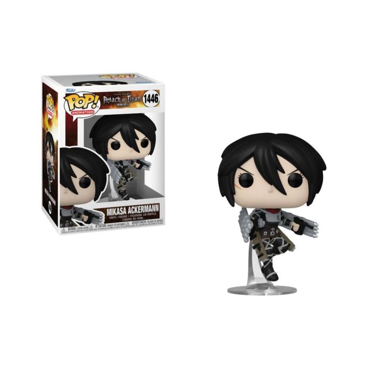 Funko Pop! Animation: Attack on Titan - Mikasa Ackermann #1446 Vinyl Figure