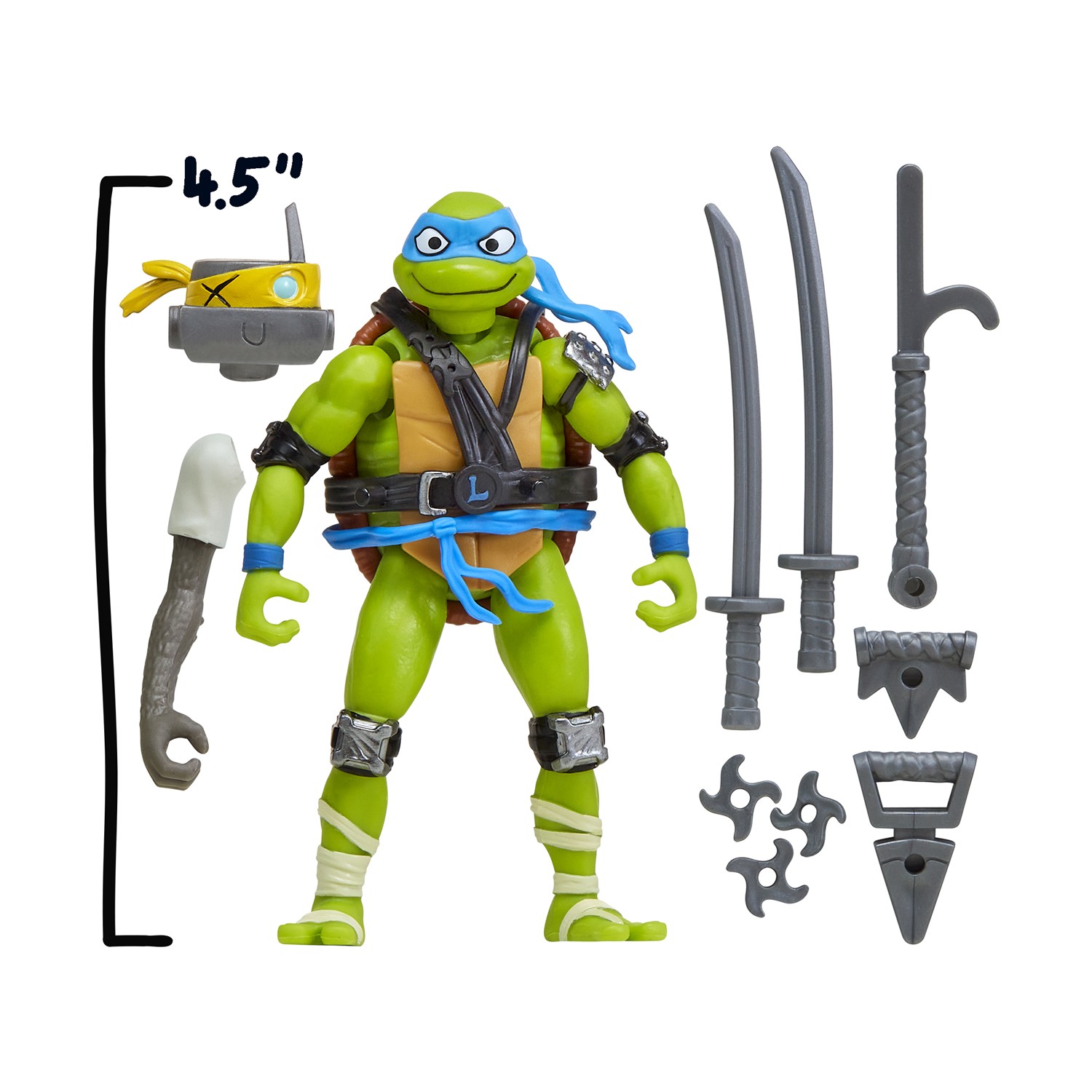 Giochi Preziosi Mix 'N Match Μutations: Tales of the Teenage Mutant Ninja Turtles - Armored Leo Figure (T0201A00)