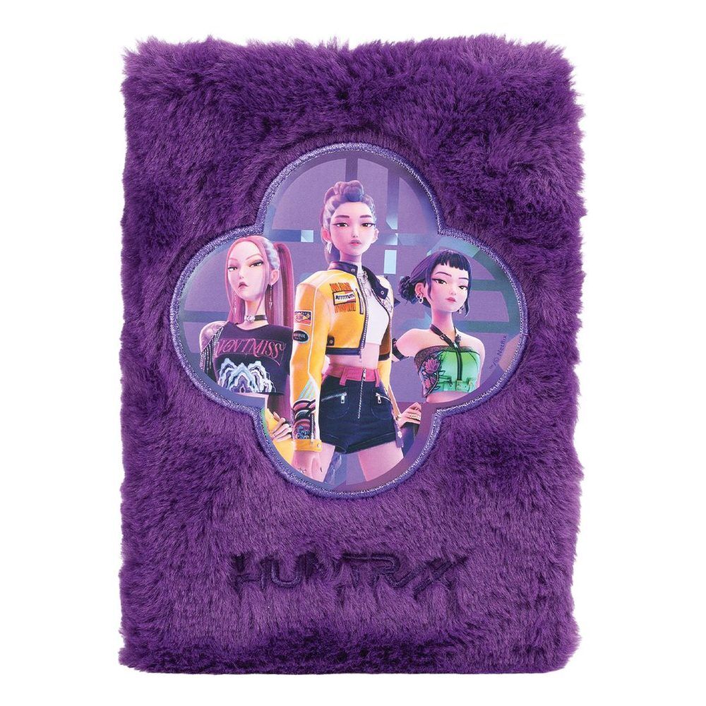 K-Pop Demon Hunters A5 plush notebook