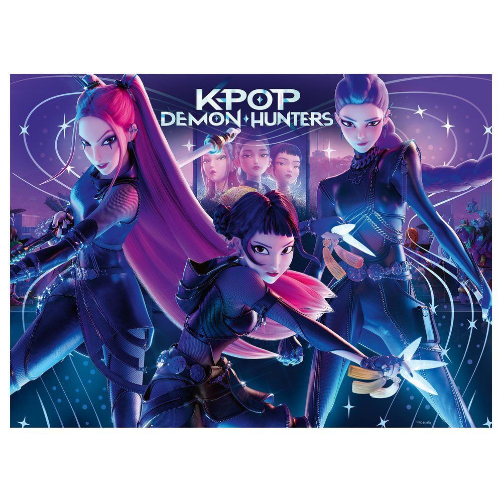 K-Pop Demon Hunters Rumi, Mira & Zoey XXL puzzle 300pcs