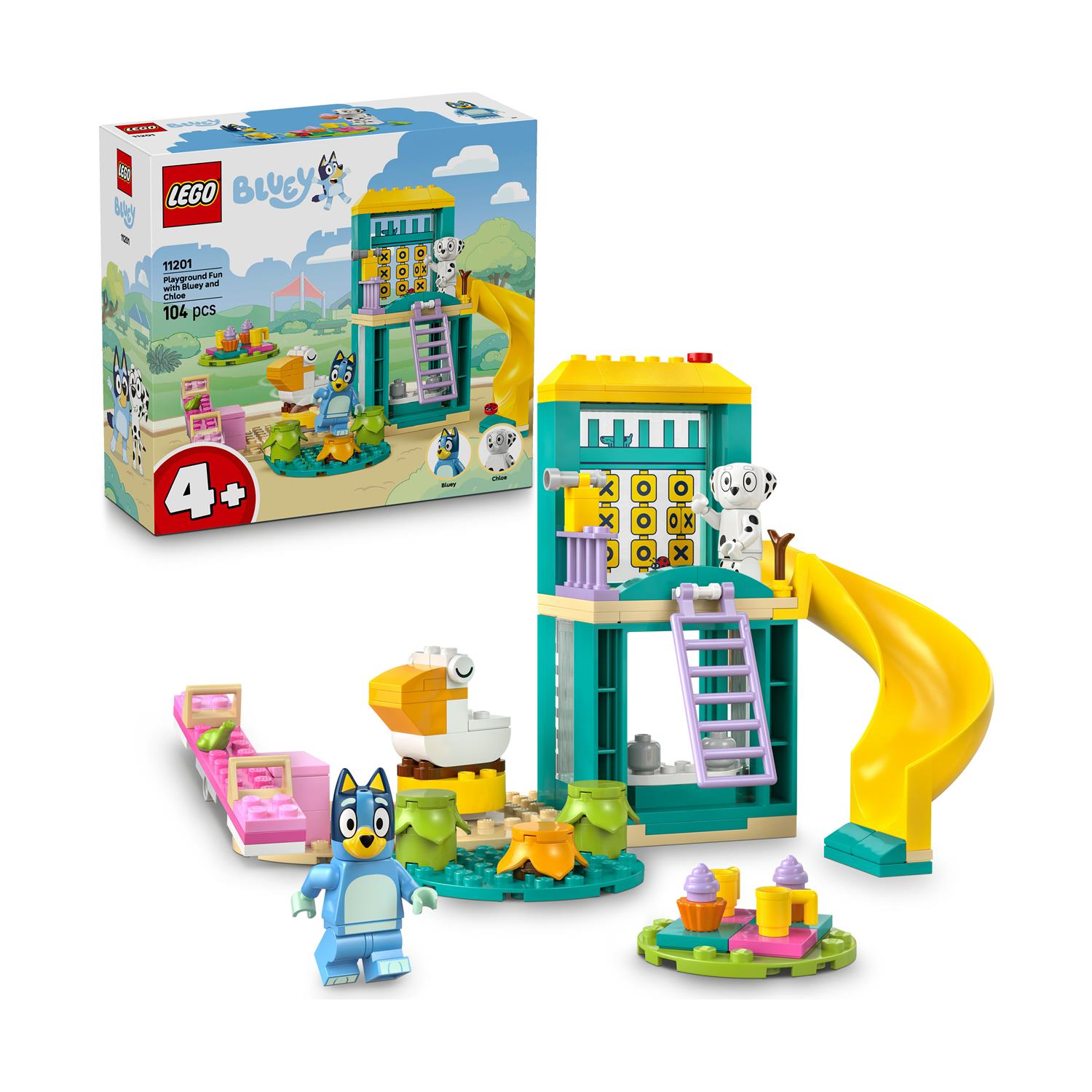 LEGO Bluey: Playground Fun with Bluey and Chloe (11201)