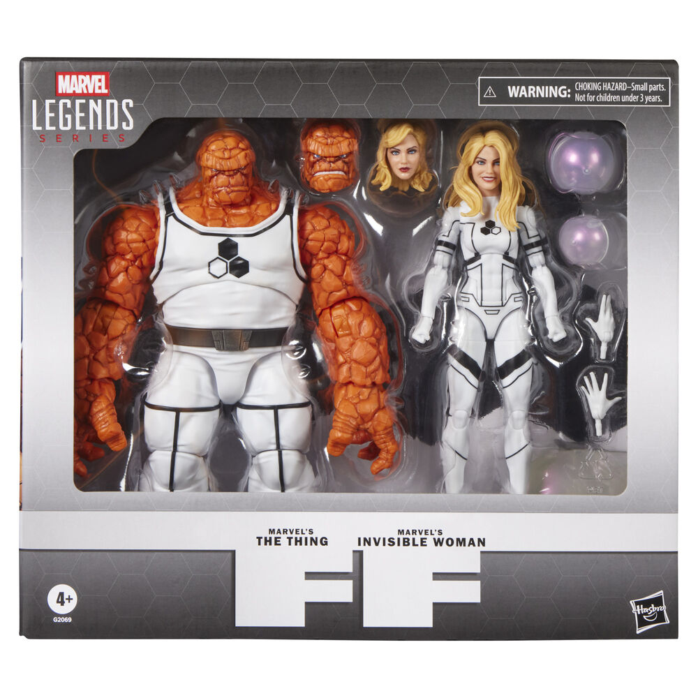 Marvel Legends Series The Thing - Invisble Woman figure 15cm