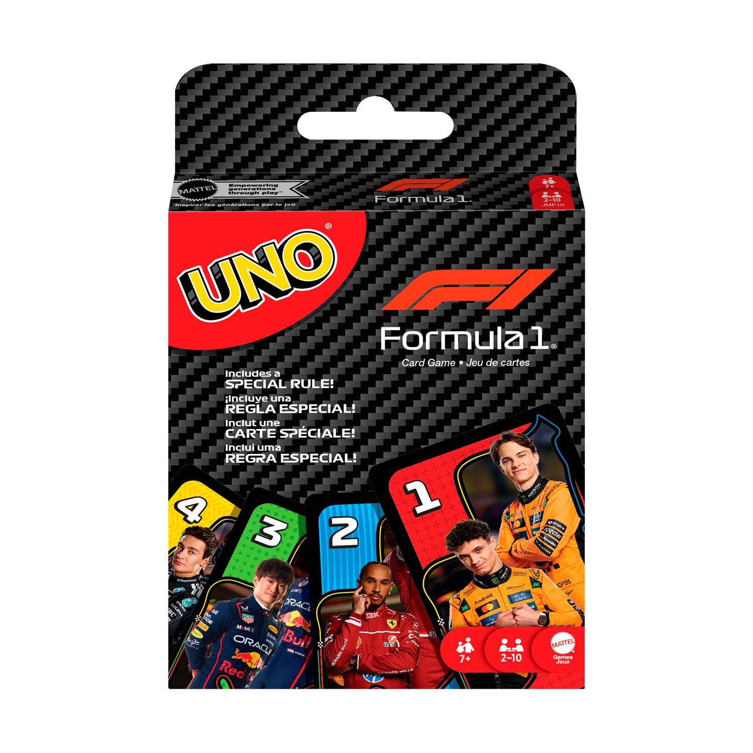 Mattel Uno: Formula 1 (JMF10)
