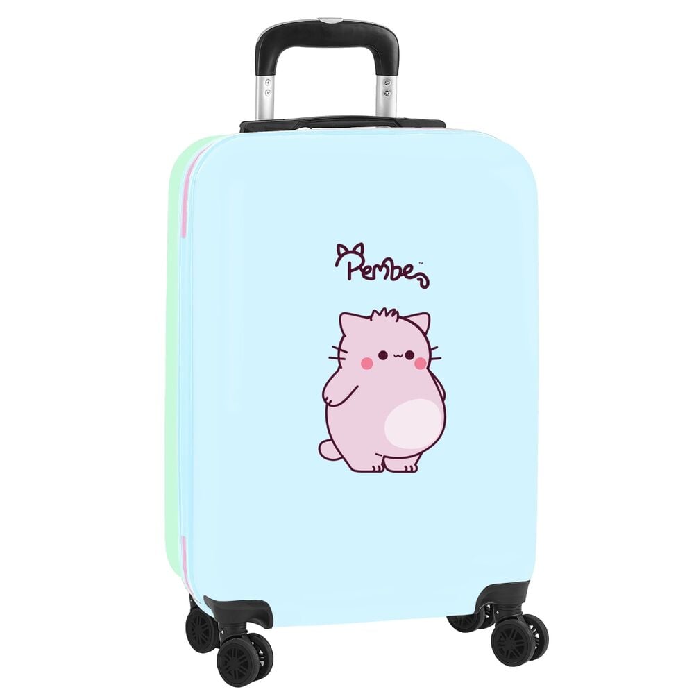Pembe The Pink Cat ABS trolley suitcase 55cm