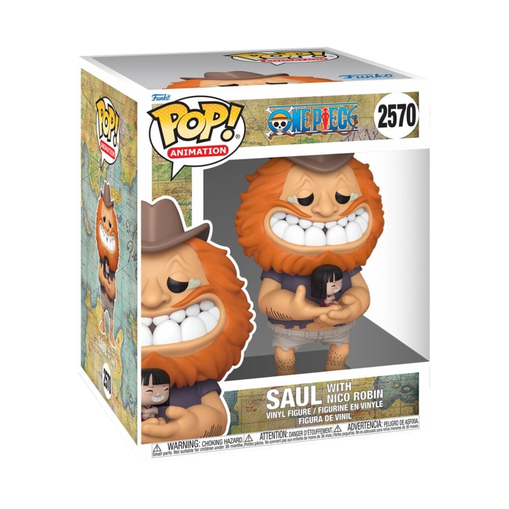POP figure Super One Piece Saul With Nico Robin