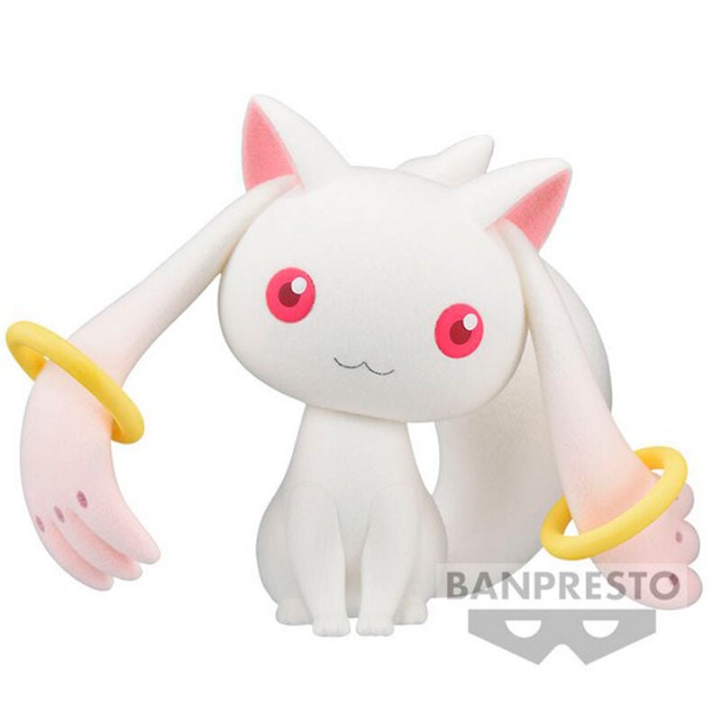 Puella Magi Madoka Magica Fluffy Puffy Kyubey figure 7cm