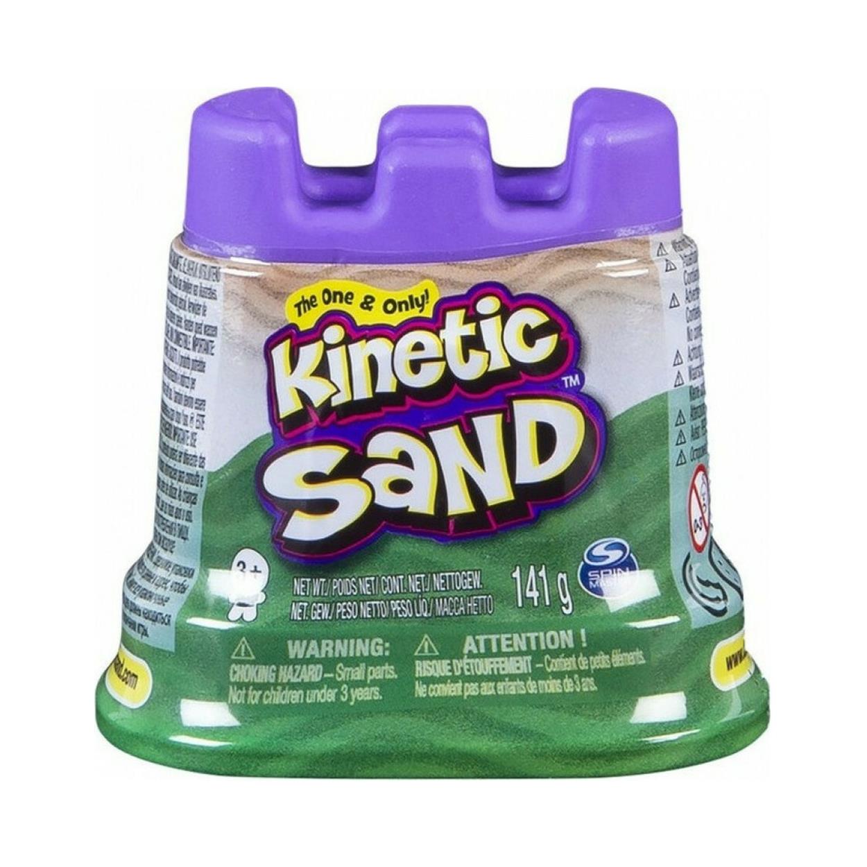 Spin Master Kinetic Sand - Green SandCastle Single Container (20119388)