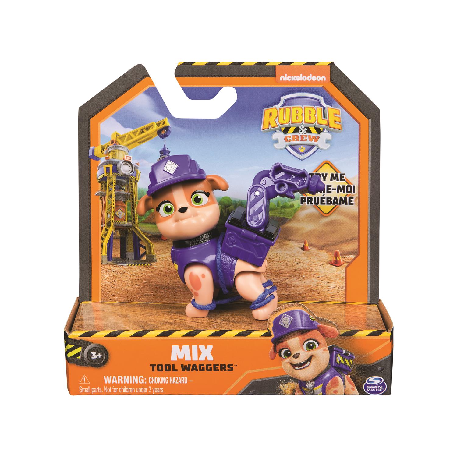 Spin Master Rubble & Crew: Mix Tool Waggers Action Pup (20148304)