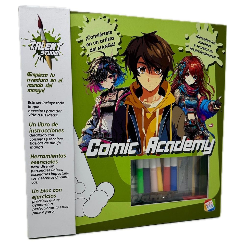 Talent Studio designer comic academy
