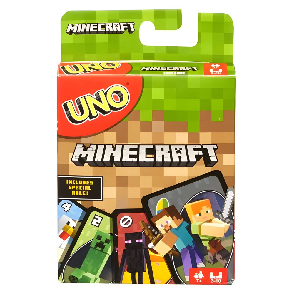 UNO Minecraft card game